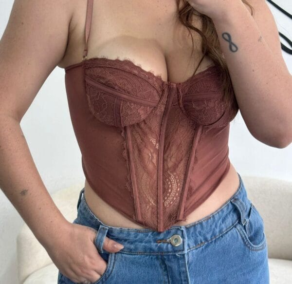 Corset Terracota