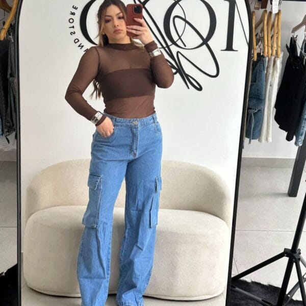CALÇA CARGO MANUELA